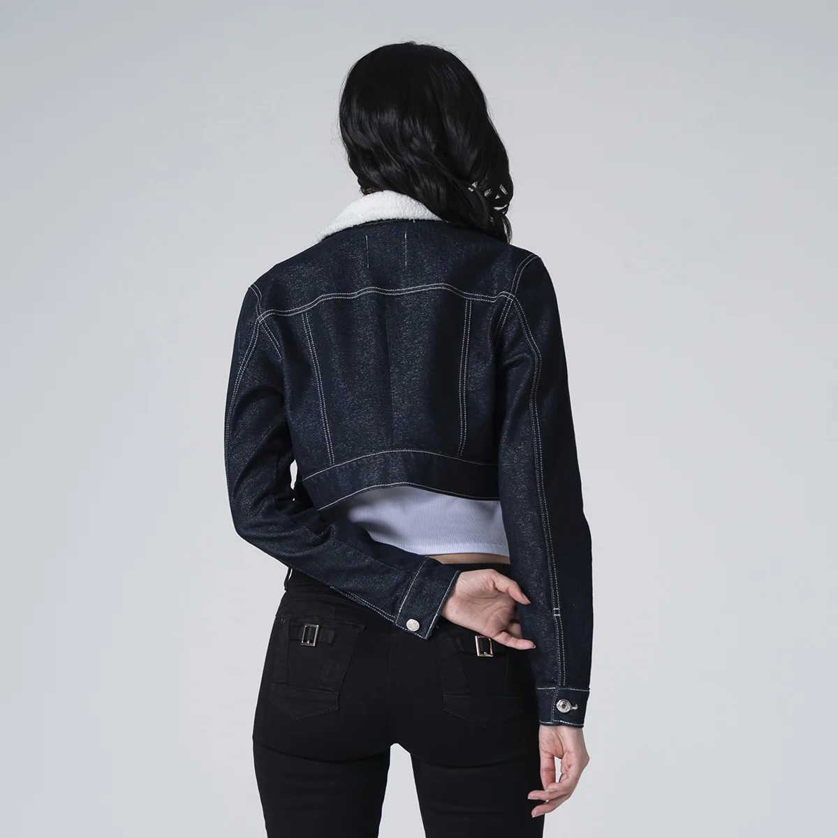Chaqueta Denim Slim Trouper - Vista 4