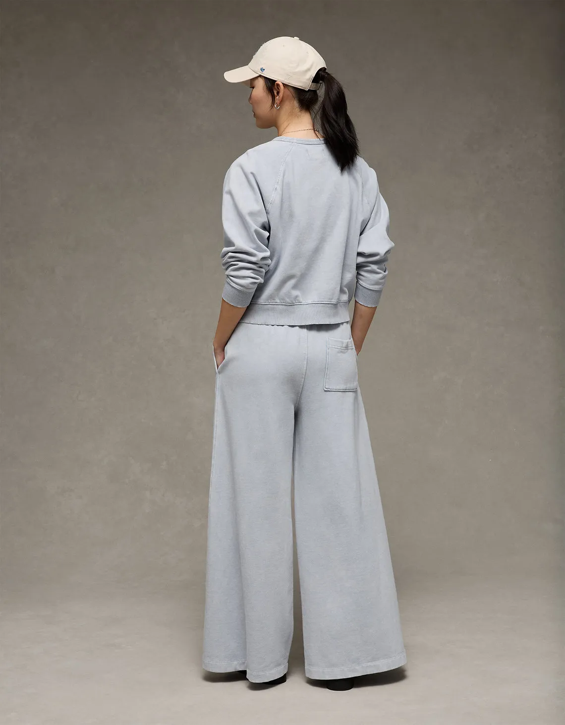 Pantalón Chándal Wide Leg Ae - Vista 3