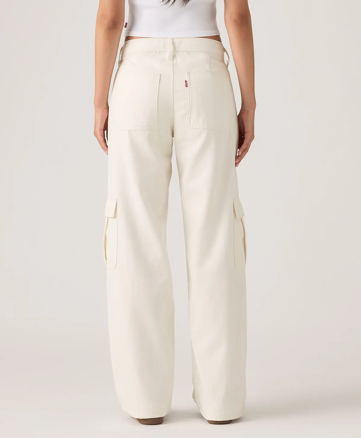 Jeans Super Loose Cargo Para Mujer - Vista 4