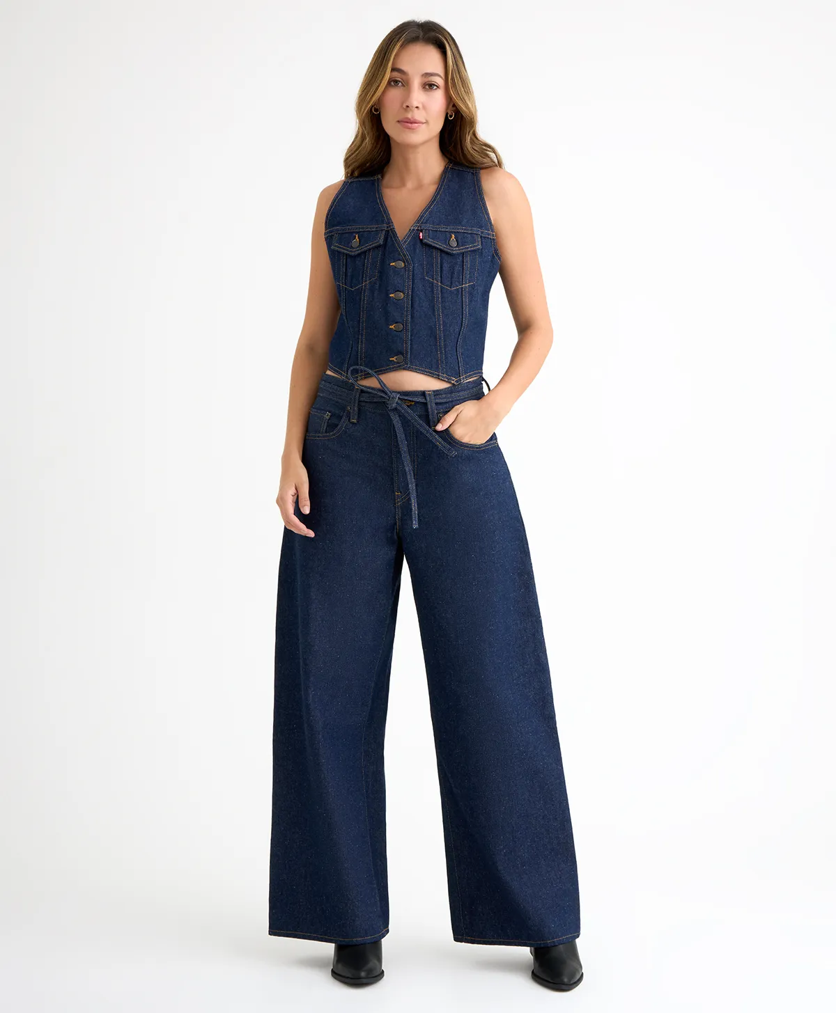 Jeans XL Straight Para Mujer (Medida de Cintura)