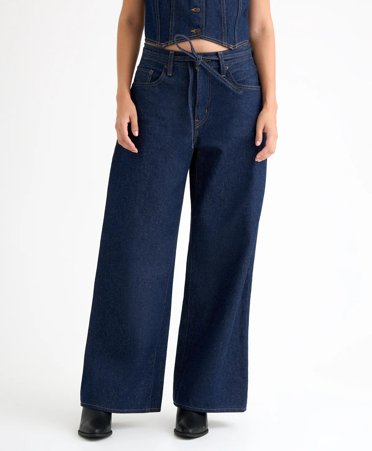 Jeans XL Straight Para Mujer (Medida de Cintura)