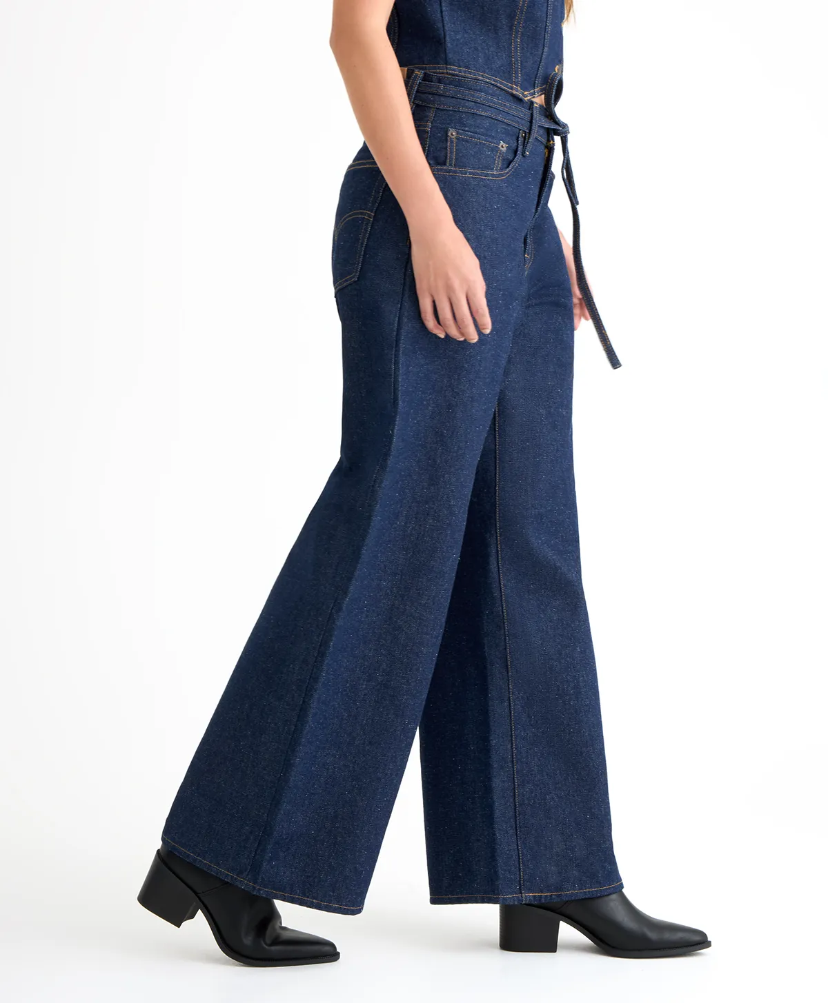 Jeans XL Straight Para Mujer (Medida de Cintura) - Vista 3